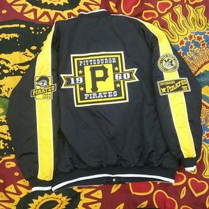 Pittsburgh Pirates Satin Jacket sz 3x